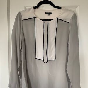 Adrianna Papell long sleeve blouse